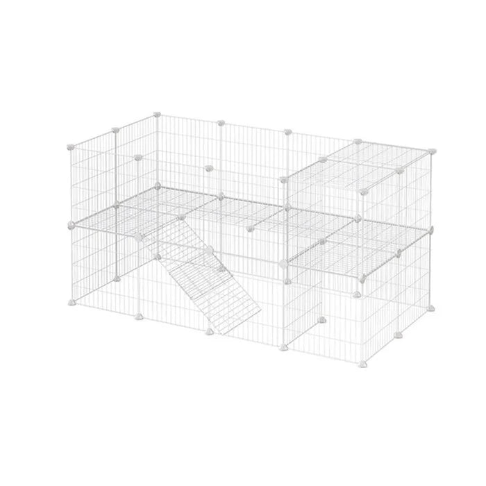 Recinto modulabile Jolly - Set completo per conigli, roditori