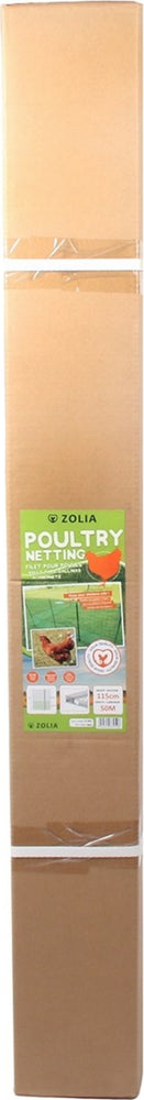 Rete per polli non elettrificabile Zolia, 12, 25 o 50 metri, H115cm