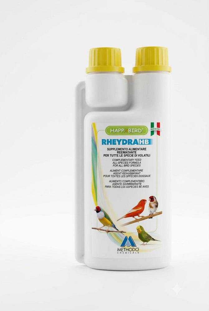 Rheydra HB - Reidratante Minerale per Uccelli da Aggiungere all'Acqua - Sanny Passione Ornitologica