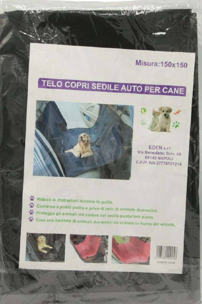 TELO COPRI SEDILE AUTO PER CANE