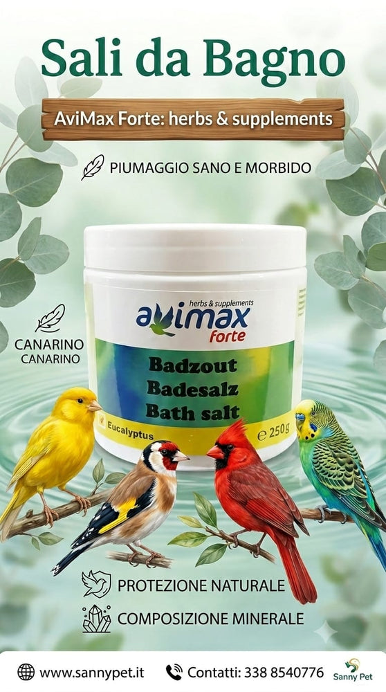 Sali da bagno AviMax Forte + eucalipto