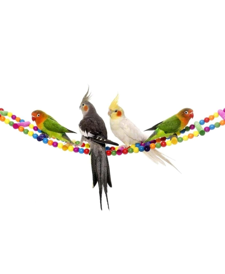 GIOCATTOLO SCALA PER PAPPAGALLO IN LEGNO - Sanny Passione Ornitologica