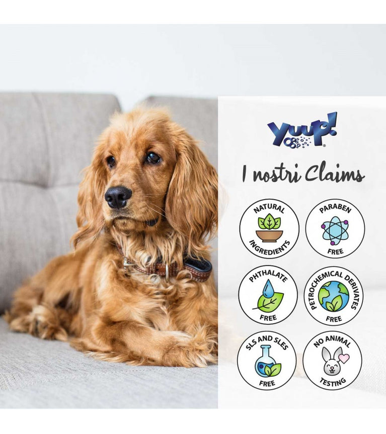 YUUP Scioglinodi Lucidante 150ml Spray districante bifasico ideale per manti lunghi