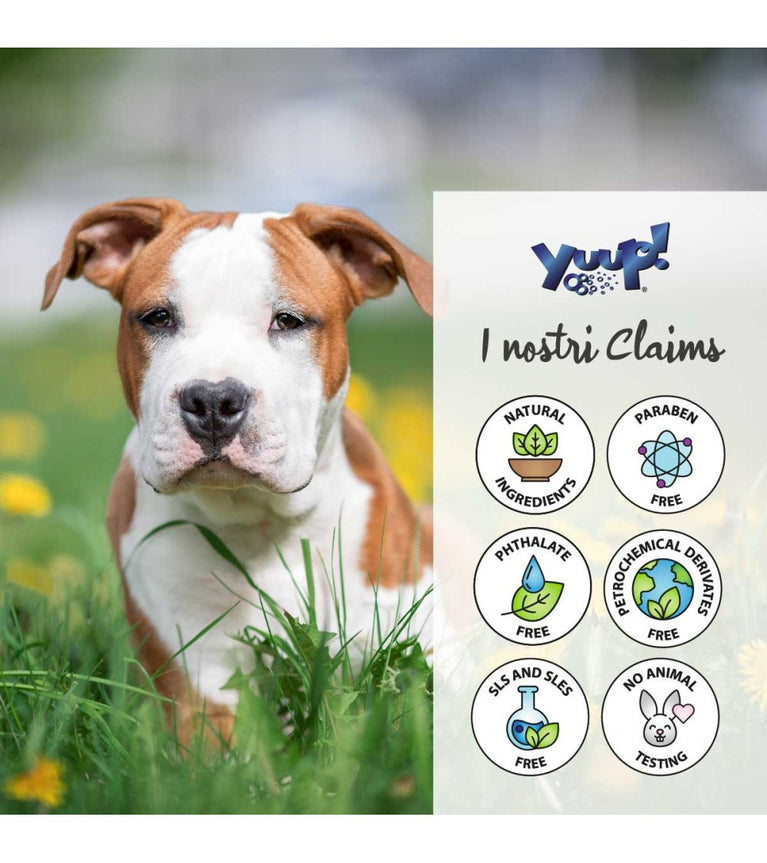 Yuup! Shampoo Repellente Tea Tree Oil e Neem Cani e Gatti 250 ml