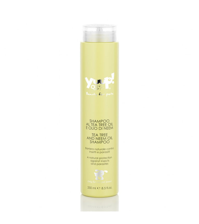 Yuup! Shampoo Repellente Tea Tree Oil e Neem Cani e Gatti 250 ml