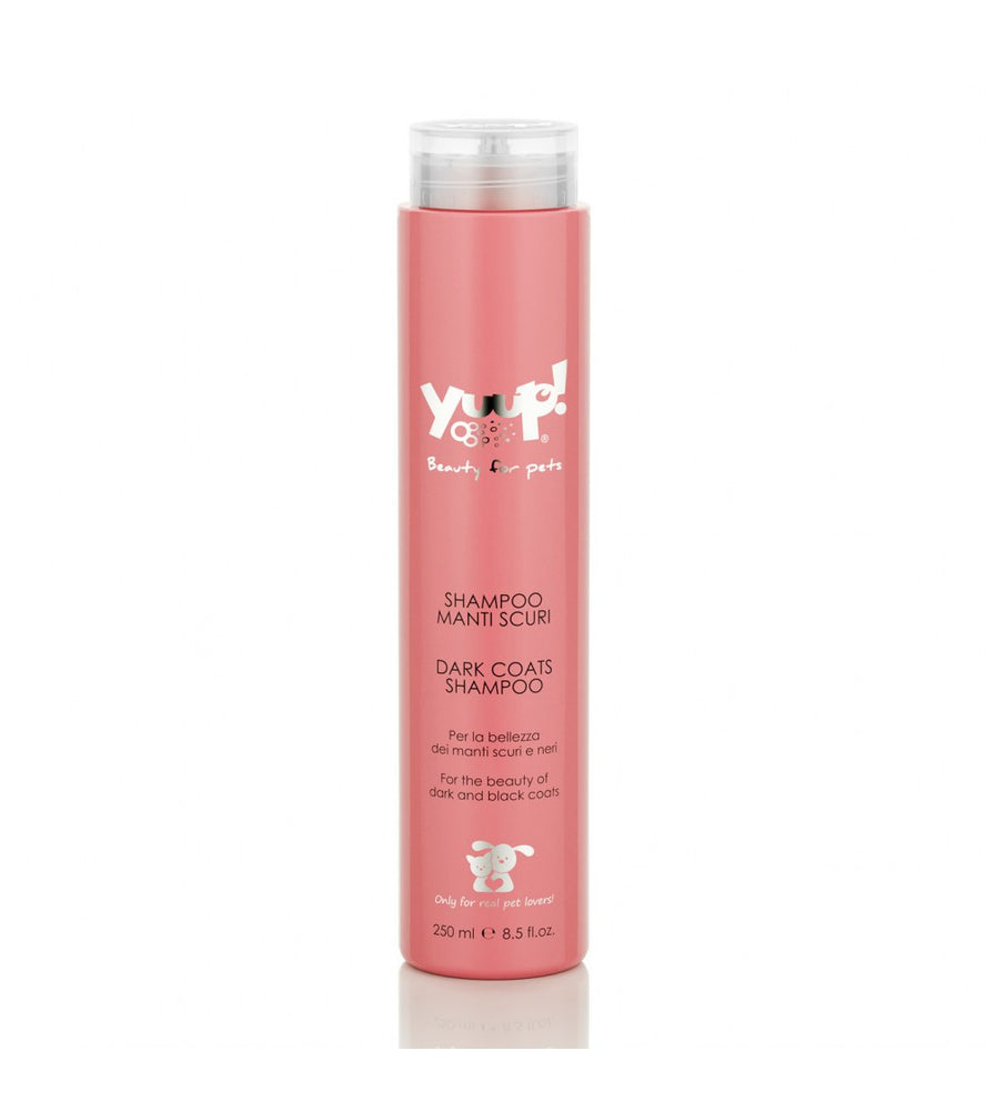 Yuup! Shampoo per Manti Scuri Cani e Gatti – Ravviva Colore 250 ml