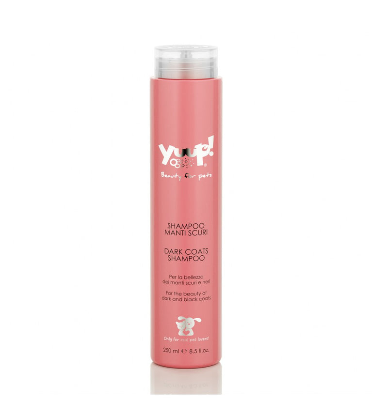 Yuup! Shampoo per Manti Scuri Cani e Gatti – Ravviva Colore 250 ml