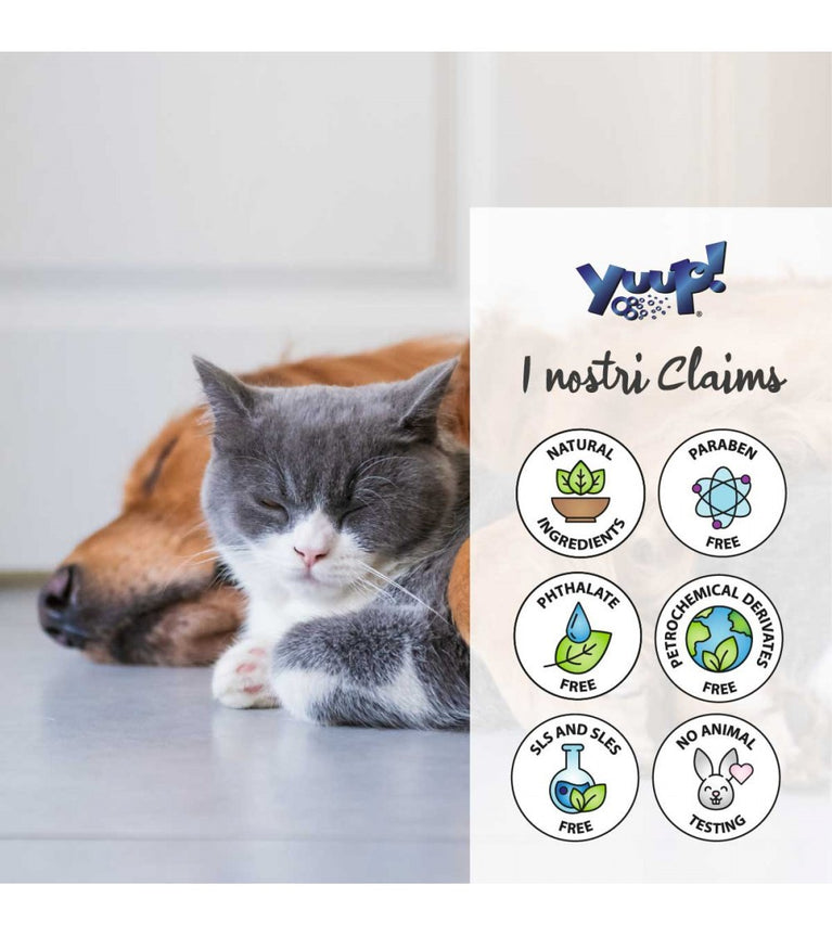 Yuup! Shampoo Universale per Cani e Gatti – Tutti i Manti 250 ml