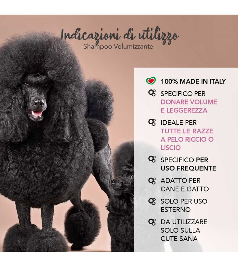 Shampoo Volumizzante Yuup! – Leggerezza e Volume per Pelo Liscio e Riccio 250ml