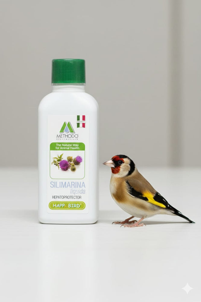 SILIMARINA LIQUIDA HEPATOPROTECTOR HAPPY BIRD - Sanny Passione Ornitologica