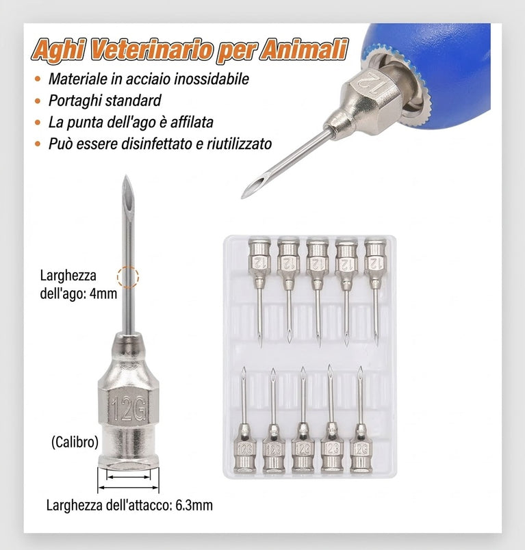 Siringa per Vaccini -- regolabile