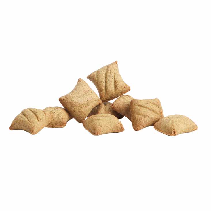 DOGGYEBAG-SNECKISSIMO DELIZIE PER CANI CON SALMONE,SPINACI E QUINOA