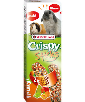 Sticks Rabbits-Guinea Pigs Fruit VERSELE-LAGA 2 X 55g