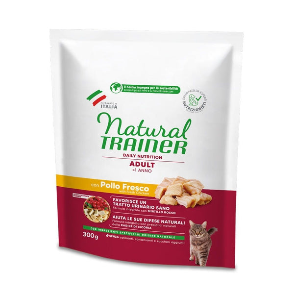 Natural Trainer Daily Nutrition Adult – Crocchette Gatto con Pollo Fresco