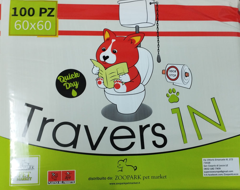 TAPPETINI IGIENICI traversIN 60x60cm 100pz