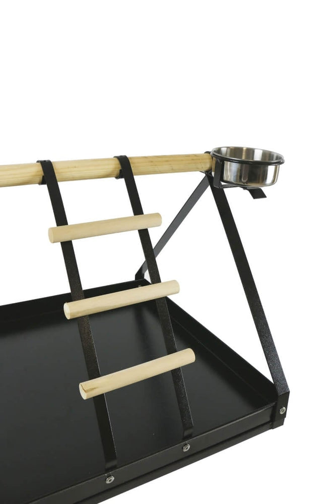 TRESPOLO PER PAPPAGALLI IN FERRO BATTUTO SANNY