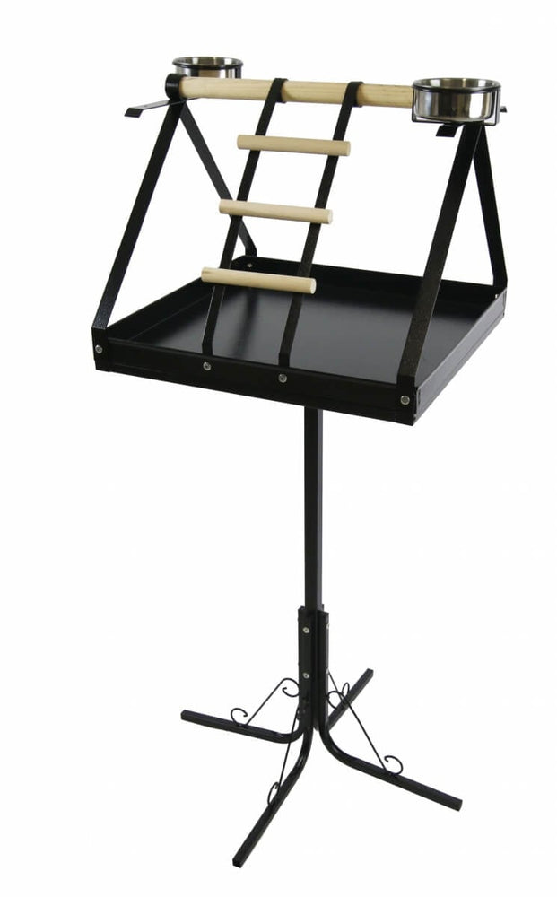 TRESPOLO PER PAPPAGALLI IN FERRO BATTUTO SANNY