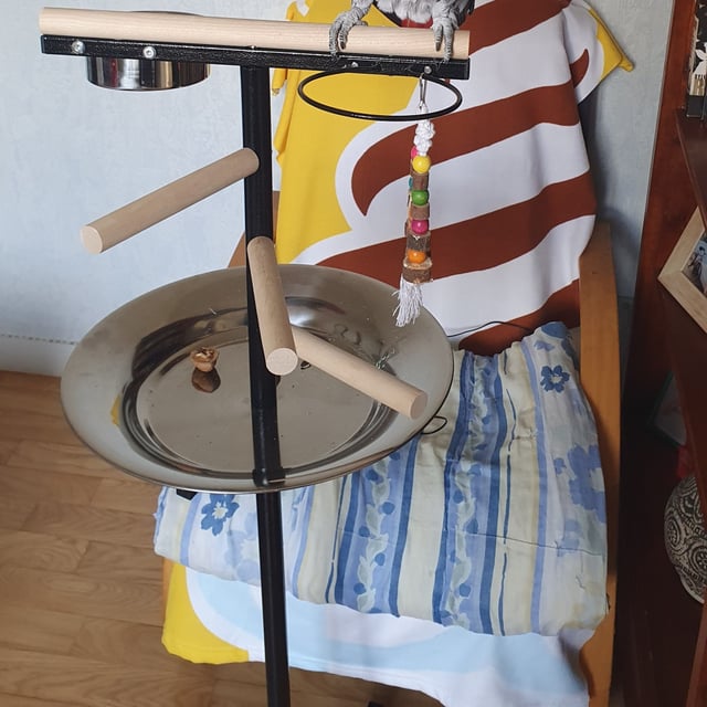 TRESPOLO PER PAPPAGALLI DI PICCOLA E MEDIA TAGLIA BILBO