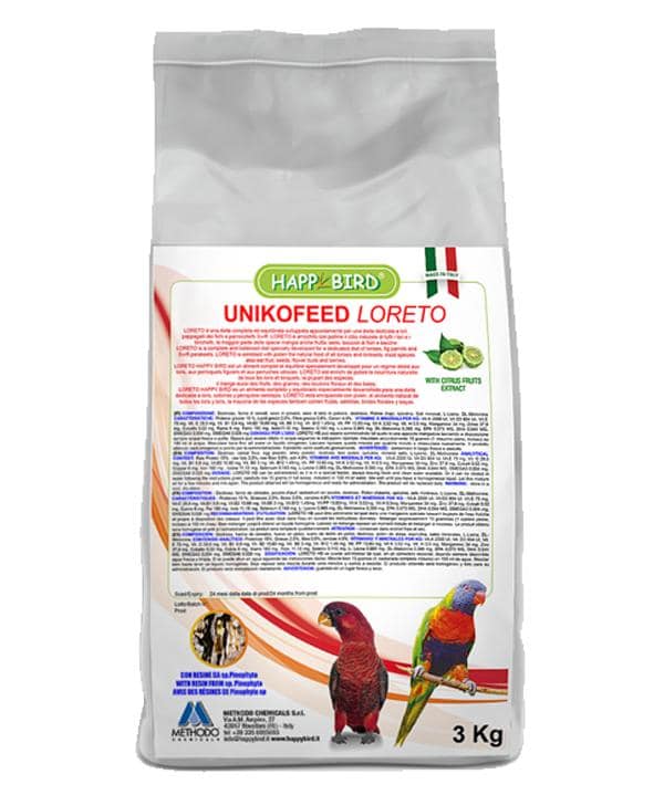 NETTARE PER LORI UNIKOFEED LORETO HAPPY BIRD