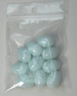 UOVA FINTE IN PLASTICA PER CANARINI, FRINGILLIDI, ESOTICI E SPINUS