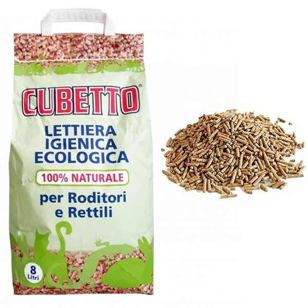 Versele-Laga Cubetto – Lettiera in Pellet 100% Naturale per Conigli, Cavie, Rettili e Gatti 8L/5kg - Sanny Passione Ornitologica