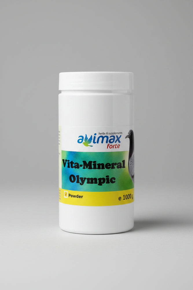 Vita-Mineral Olympic Vitamina A, D3, E Avimax - Sanny Passione Ornitologica