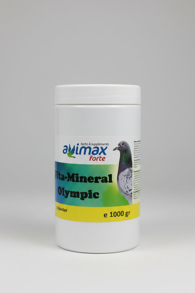 Vita-Mineral Olympic Vitamina A, D3, E Avimax - Sanny Passione Ornitologica
