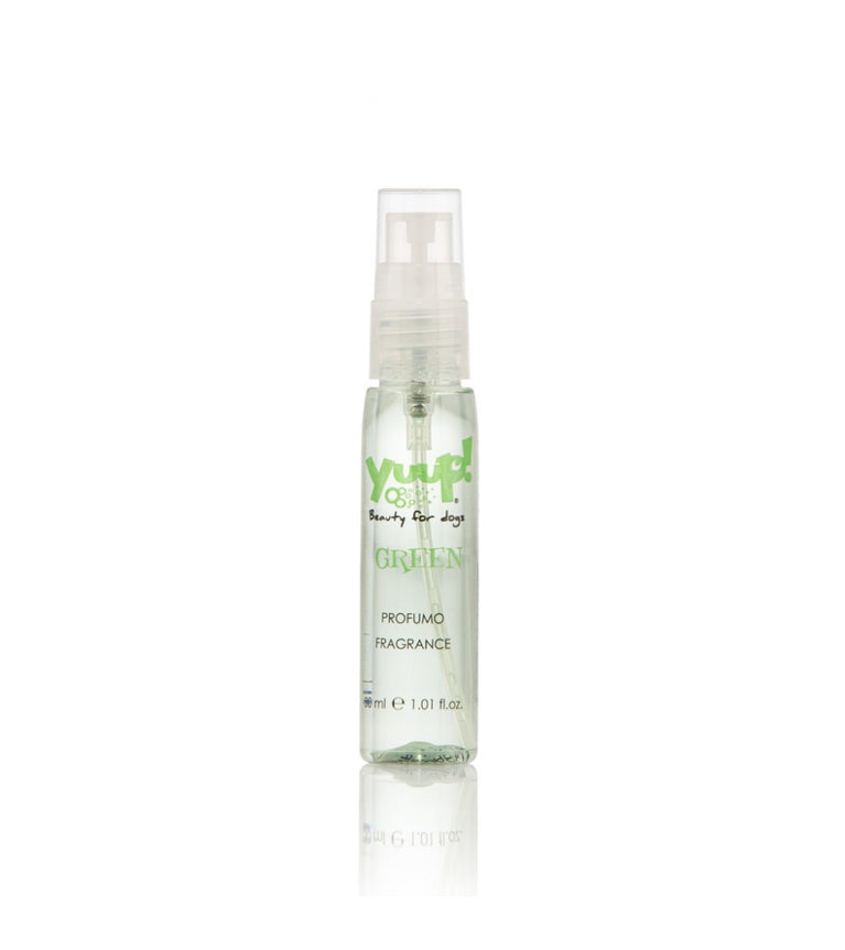 Yuup Green 30ml Profumo fruttato senza alcool per cani e gatti