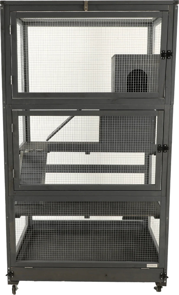 Grande gabbia per roditori, FURETTI - H164 cm - Jaq