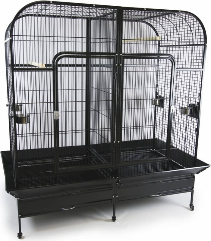 Gabbia doppia GABON per grandi pappagalli