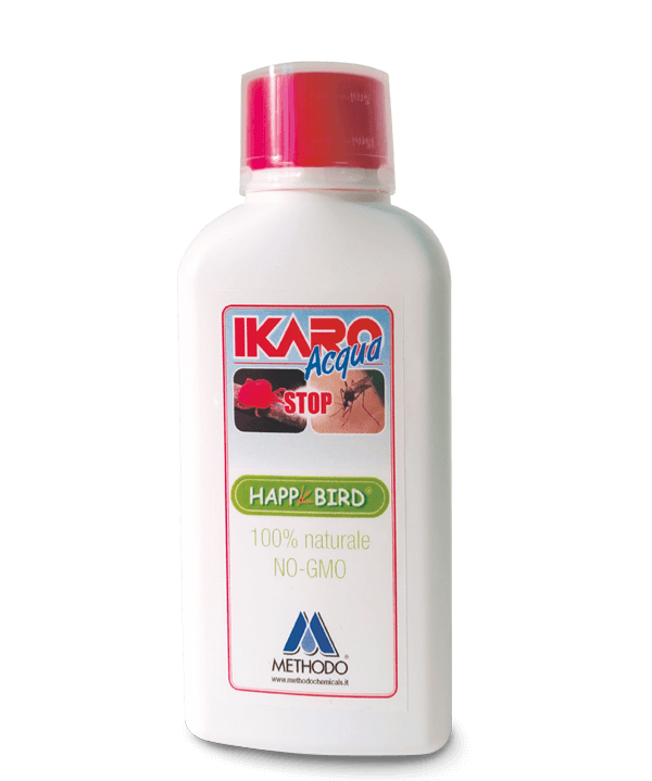 IKARO ACQUA (WATER) Antiacaro e Antizanzare 250ML da diluire in acqua da bere - Sanny Passione Ornitologica