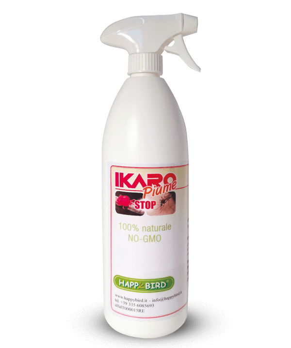 IKARO PIUME Antiacaro e Antizanzare (FEATHERS) 1 Litro - Sanny Passione Ornitologica