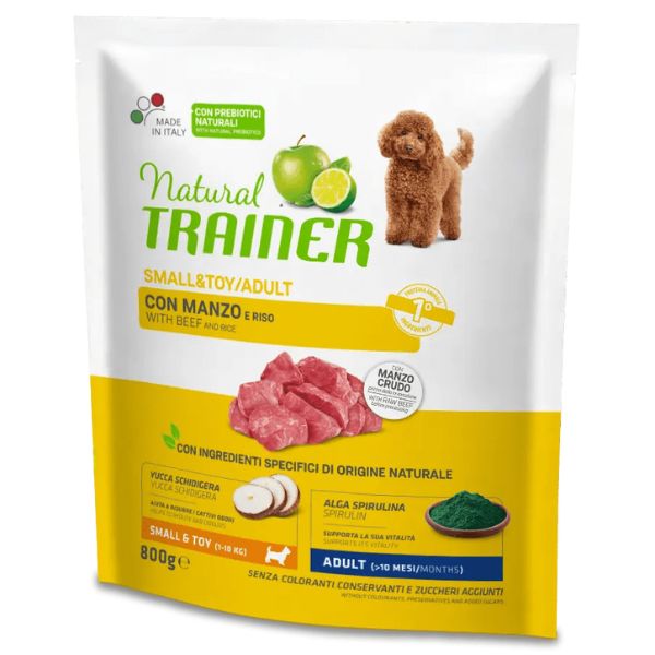 NATURAL TRAINER SMALL&TOY/ADULT CON MANZO E RISO