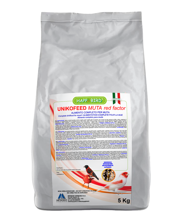 UNIKOFEED MUTA red factor - Sanny Passione Ornitologica