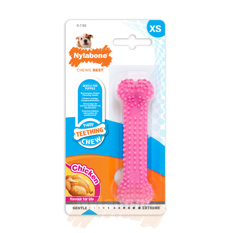 OSSO DA MASTICAZIONE AL SAPORE DI POLLO PER CANI