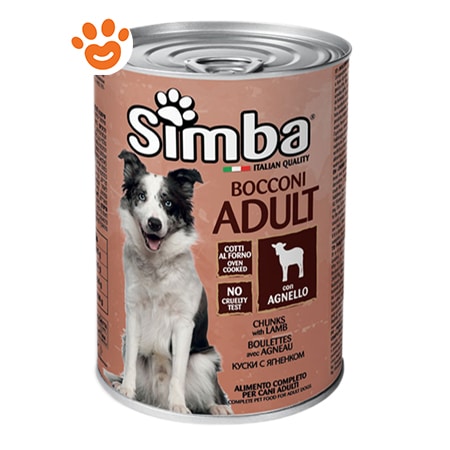 Simba Dog Bocconcini Adult 415g – Umido per Cani Adulti Vari Gusti