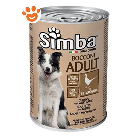 Simba Dog Bocconcini Adult 415g – Umido per Cani Adulti Vari Gusti