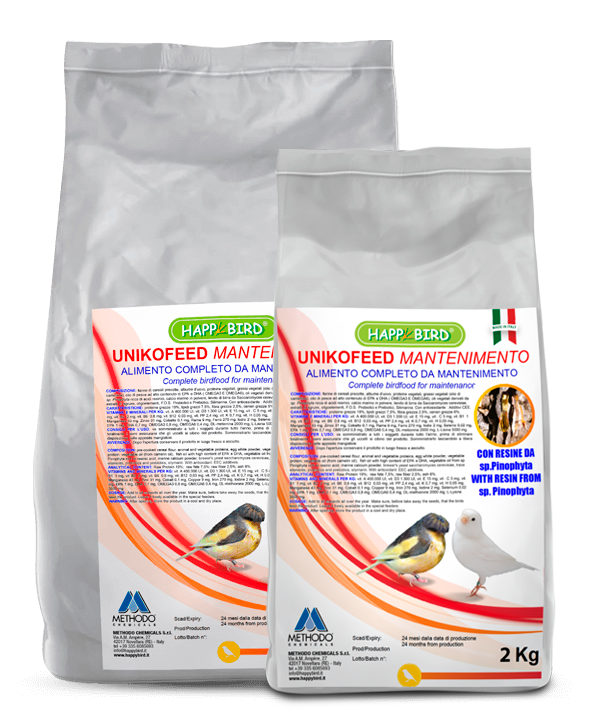 UNIKOFEED MANTENIMENTO (MAINTENANCE) - Sanny Passione Ornitologica