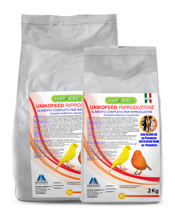 UNIKO FEED RIPRODUZIONE Preparazione Cove HAPPY BIRD - Sanny Passione Ornitologica