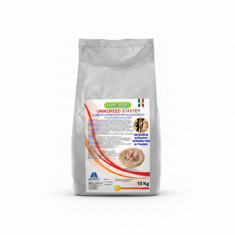UNIKO FEED STARTER ALIMENTO COMPLETO PER ALLEVAMENTO - Sanny Passione Ornitologica