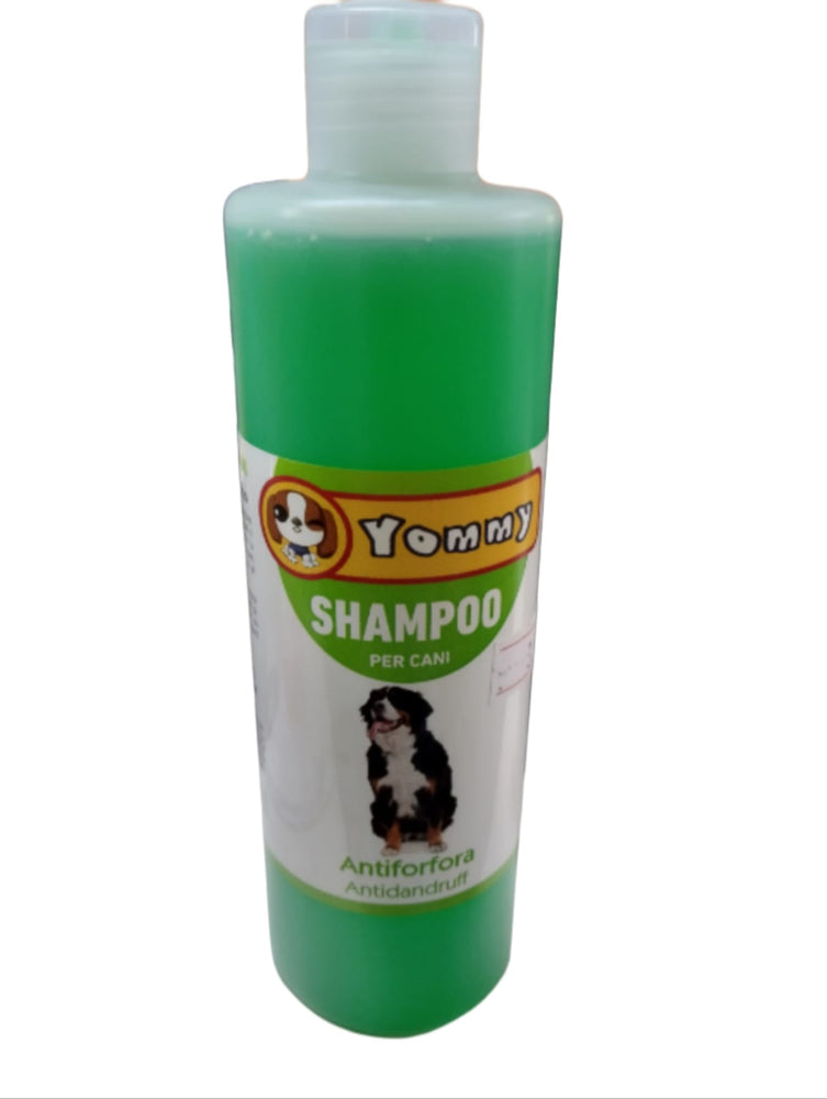 SHAMPOO YOMMY ANTIF0RFORA,PER PELO CORTO,PER CUCCIOLI