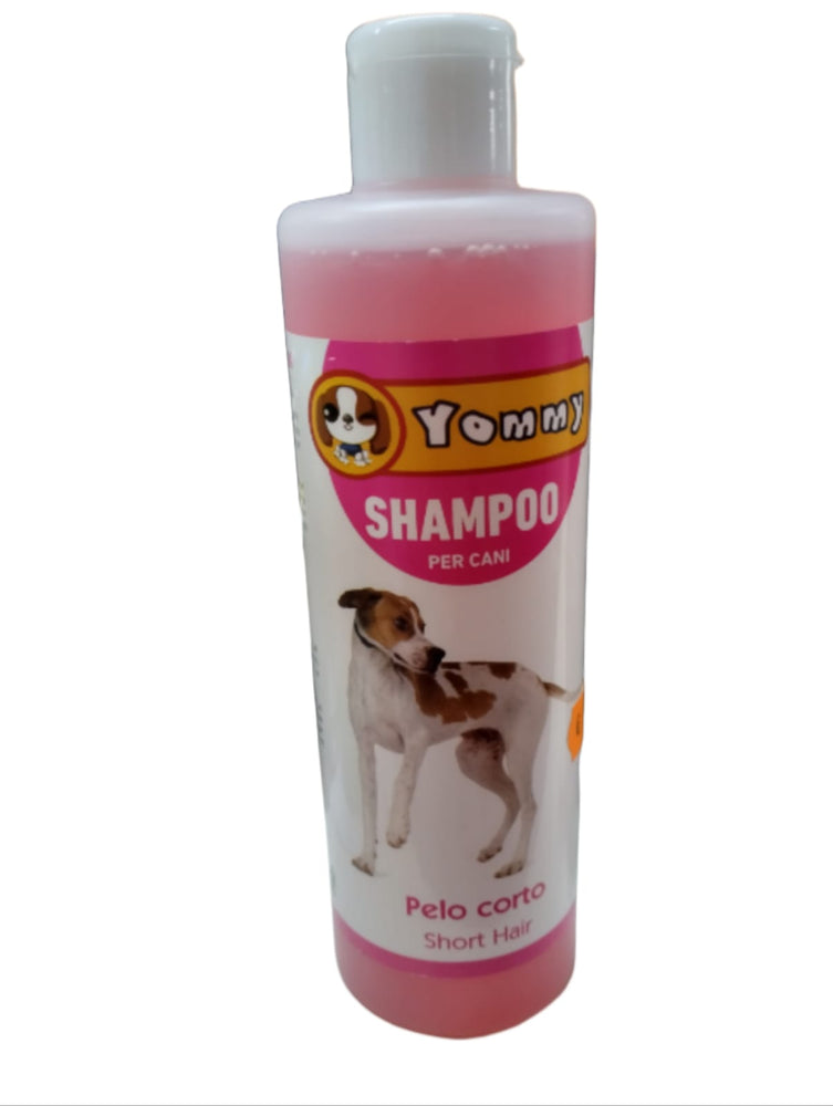 SHAMPOO YOMMY ANTIF0RFORA,PER PELO CORTO,PER CUCCIOLI