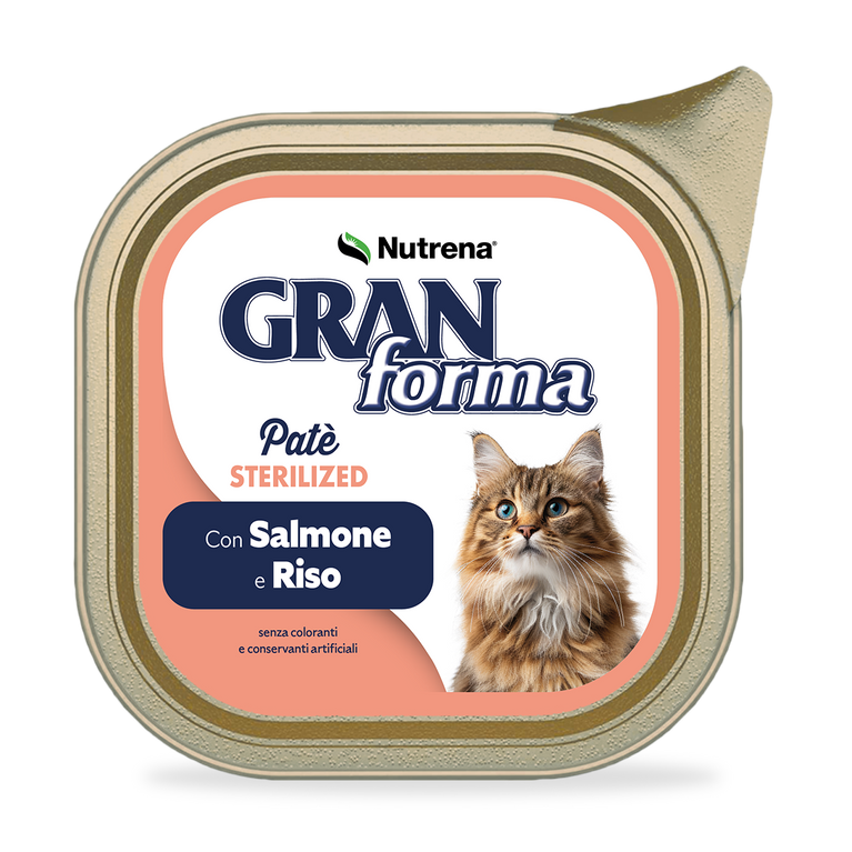 Granforma Paté con Salmone e Riso Sterilized – Raggio di Sole