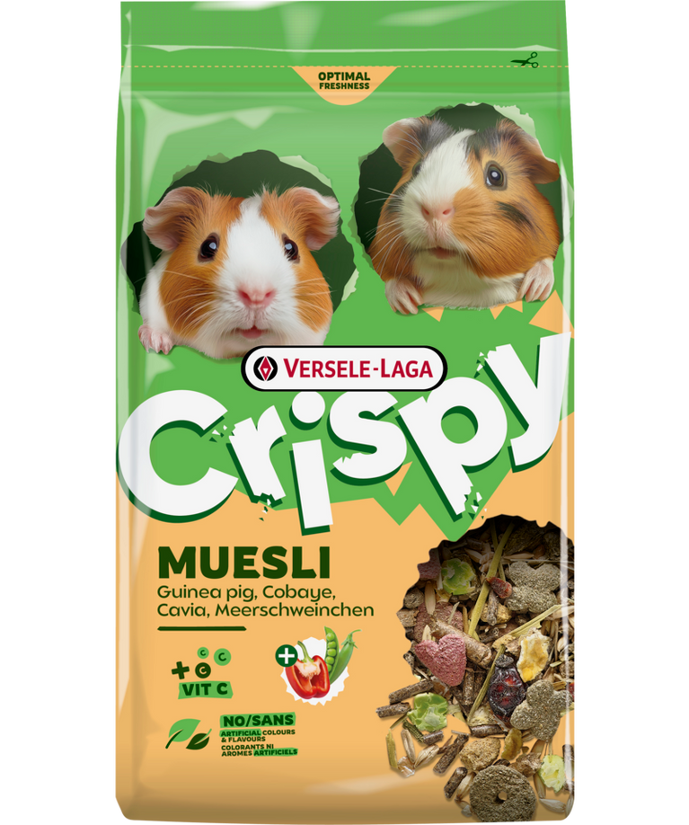 Versele-Laga Crispy Cavia Muesli – Mangime per Porcellini d'India