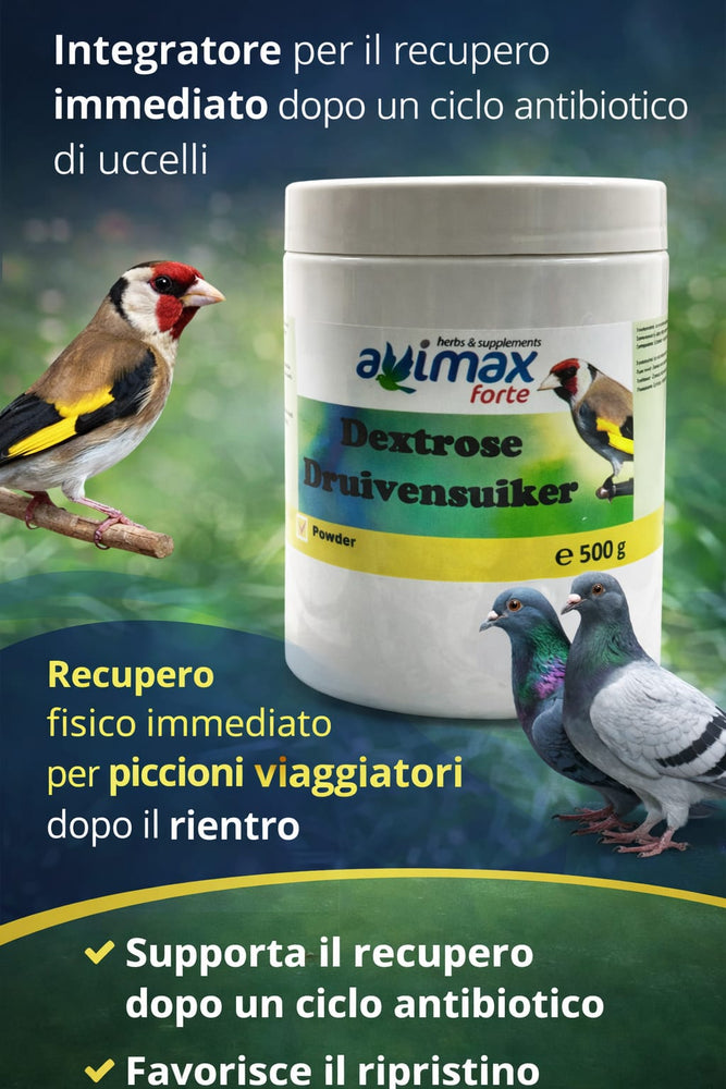 Avimax forte DESTROSIO 500gr - Sanny Passione Ornitologica