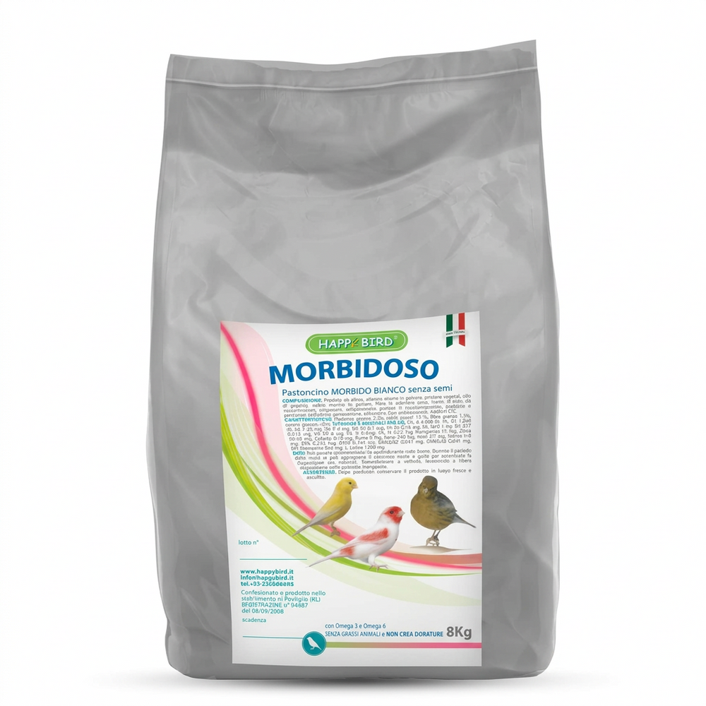 Morbidoso - Pastoncino Bianco Morbido Senza Semi Senza Doratura