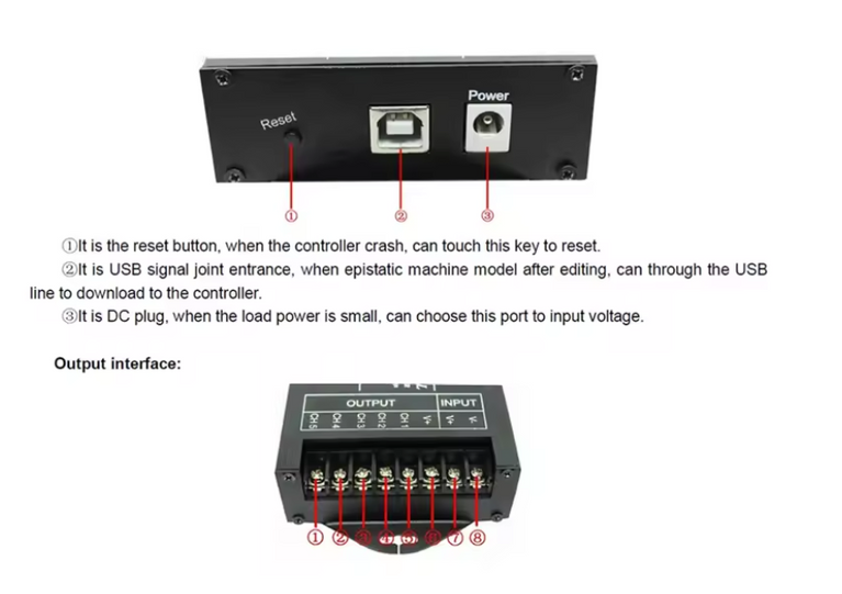 Centralina Alba Tramonto Controller Led Dimmer RGB Illuminazione Timer TC421 5 Canali RGB Controller Per  Striscia Led 12V e 24V