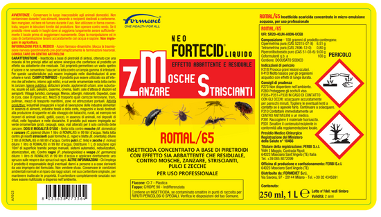 Neo Fortecid® Liquido (Romal/65) - Sanny Passione Ornitologica