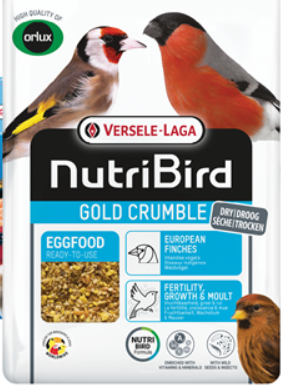 Gold Crumble EggFood Dry Gamberetti & Buffalo disidratati