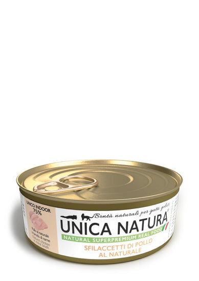 UNICA NATURA CON SFILACCETTI DI POLLO AL NATURALE - Sanny Passione Ornitologica